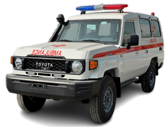 Toyota LC78 Mobile Ambulance Unit exterior