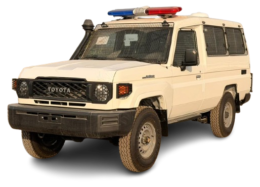 Toyota LC78 Prisoner Transport Unit exterior